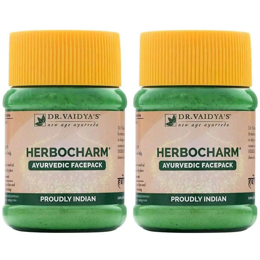 Dr. Vaidya's Herbocharm (Pack of 2),  50 g  for All Skin Types