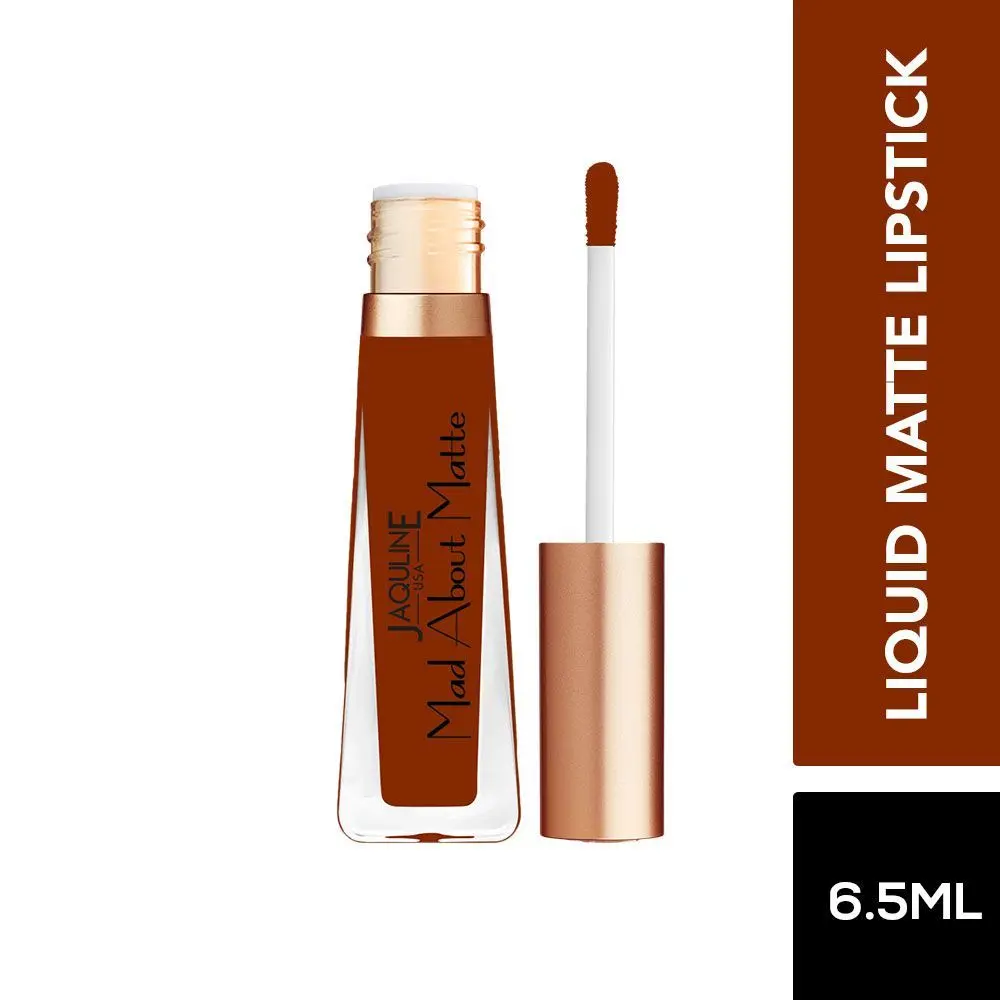 Jaquline USA Mad About Matte Liquid Lipstick Hot Chocolate 6.5ml