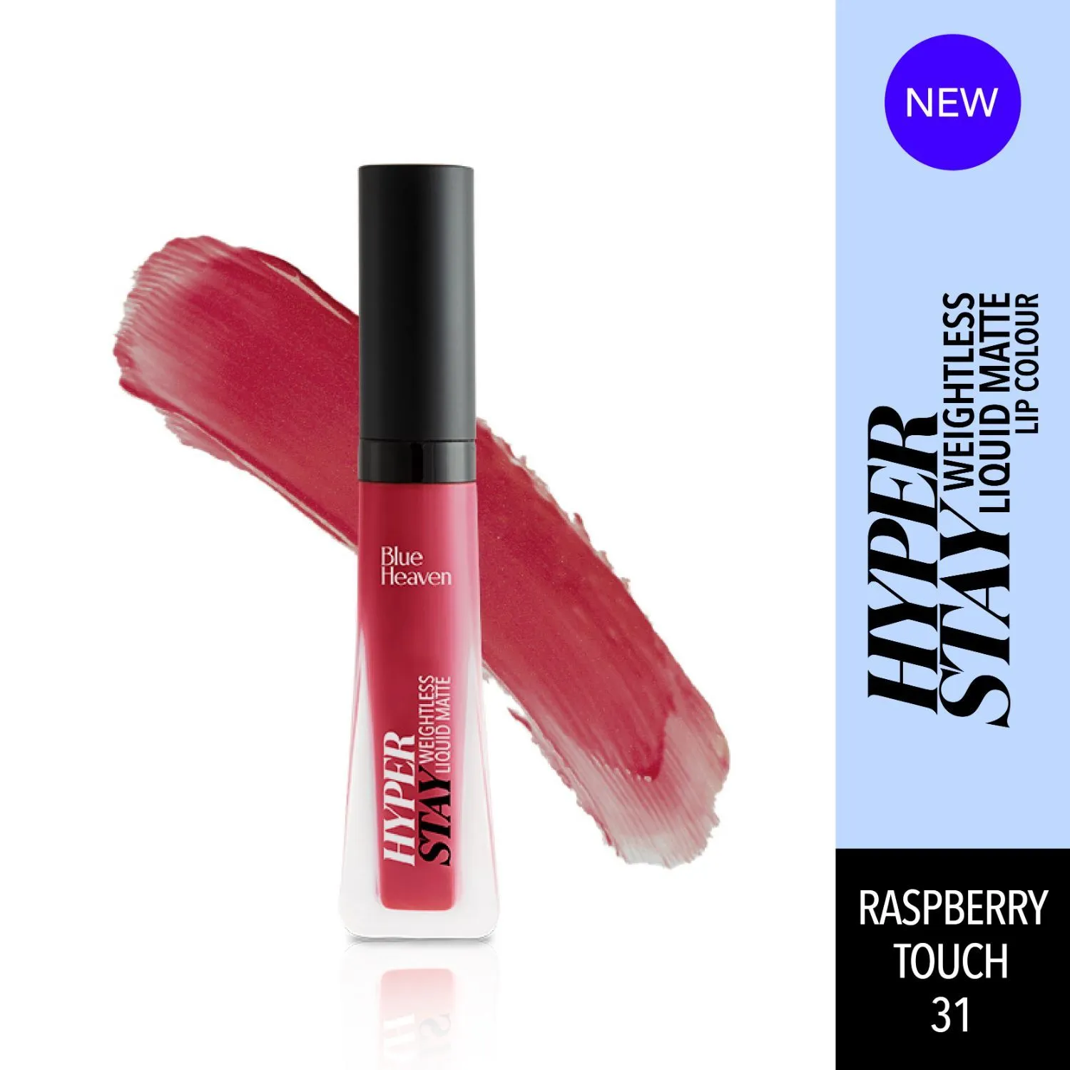 Blue Heaven Hyperstay Weightless Liquid Matte Lipcolor - Raspberry Touch