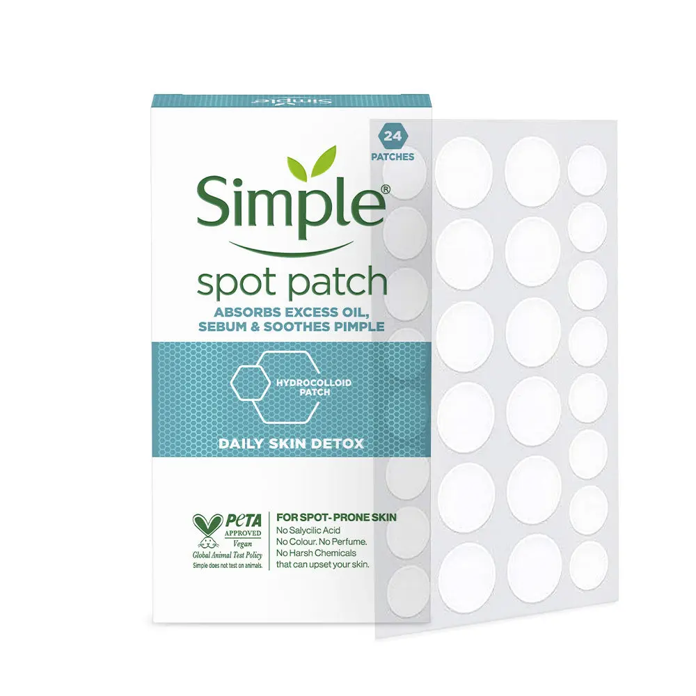 Simple Daily Skin Detox Spot Patch (24 Patches)