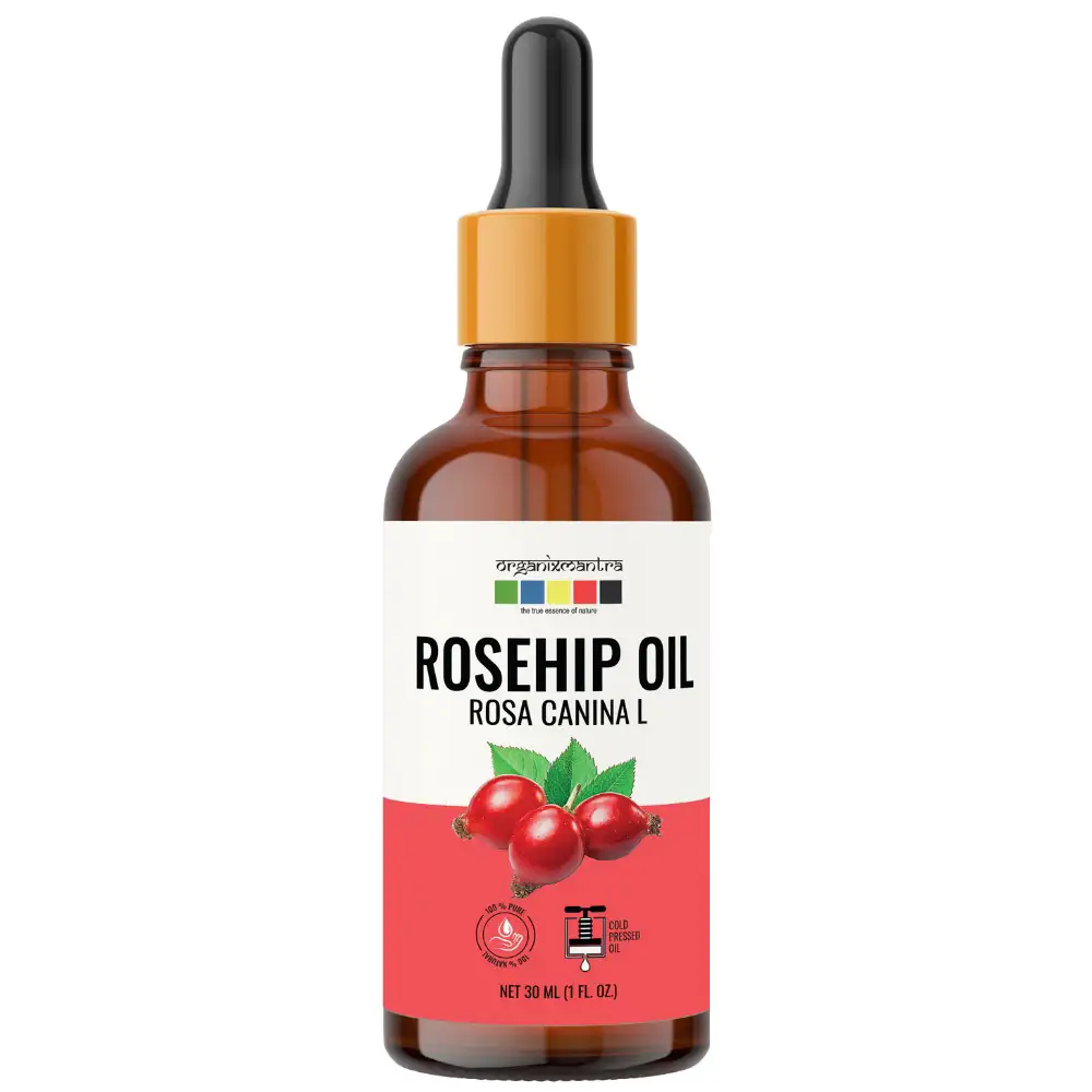 Organix Mantra Rosehip Oil,  30 ml  Cold Pressed Oil