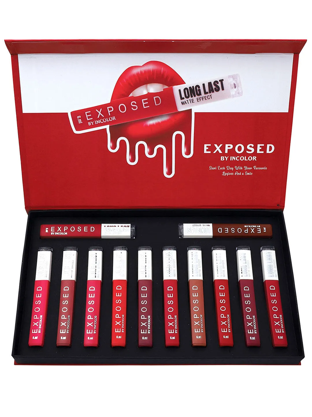 Incolor Exposed Matte Effect Long Lasting Lip Gloss