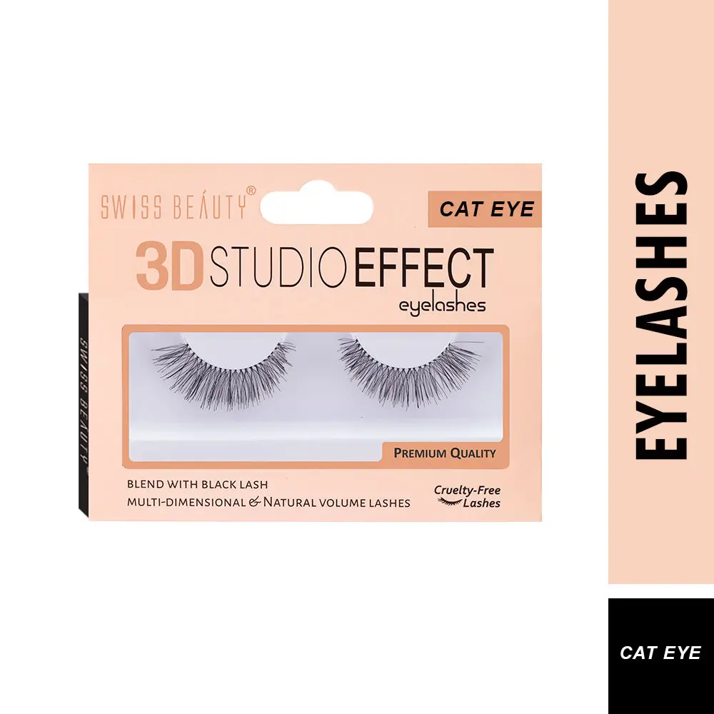 Swiss Beauty 3D Studio Effect Eyelashes Cat Eye