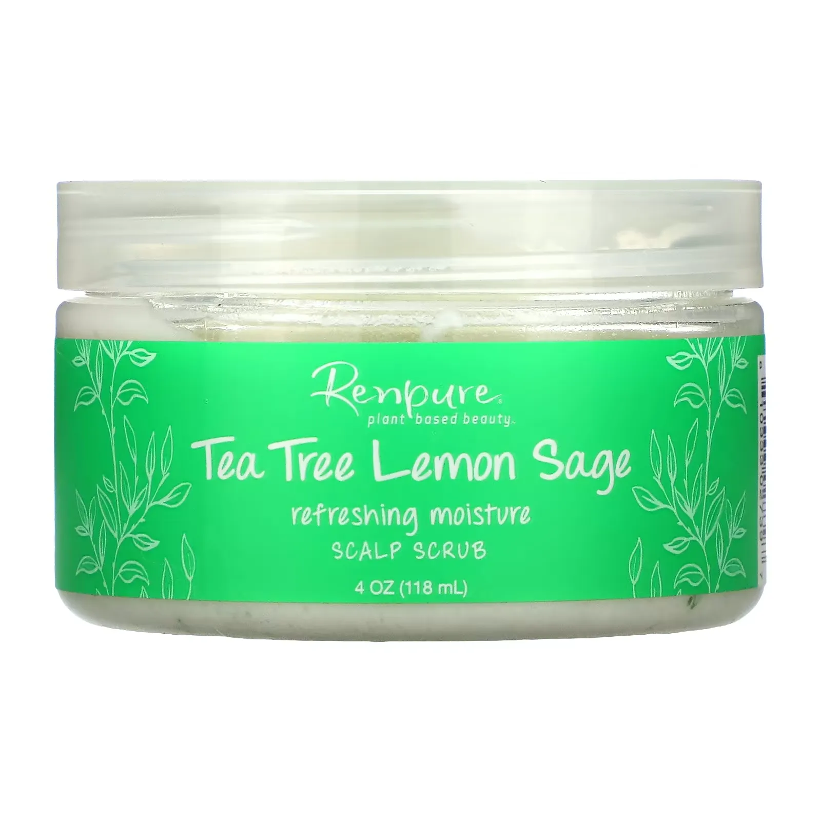 Tea Tree Lemon Sage, Scalp Scrub, 4 oz (118 ml)