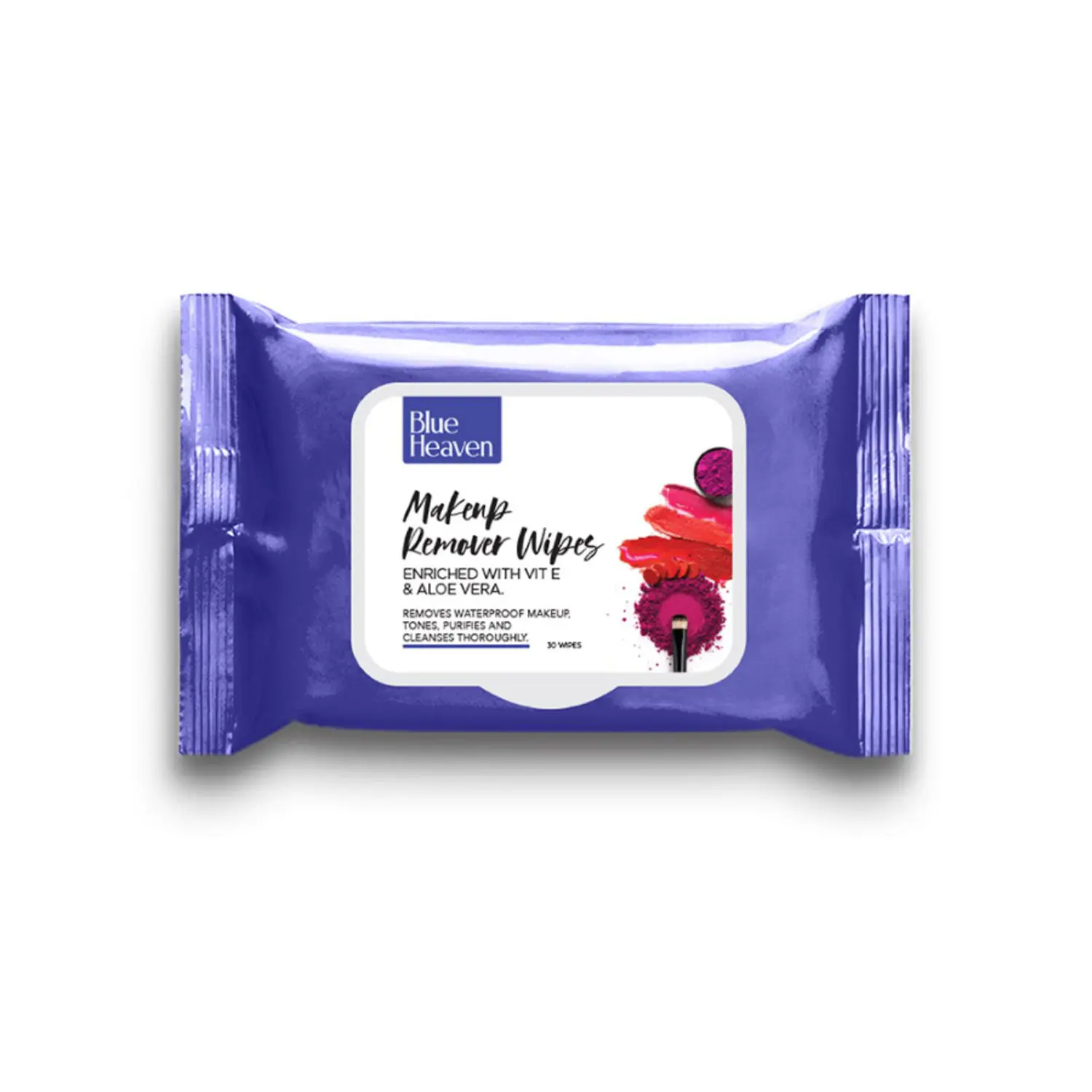 Blue Heaven Makeup Remover & Cleansing Wipes(30 Wipes)