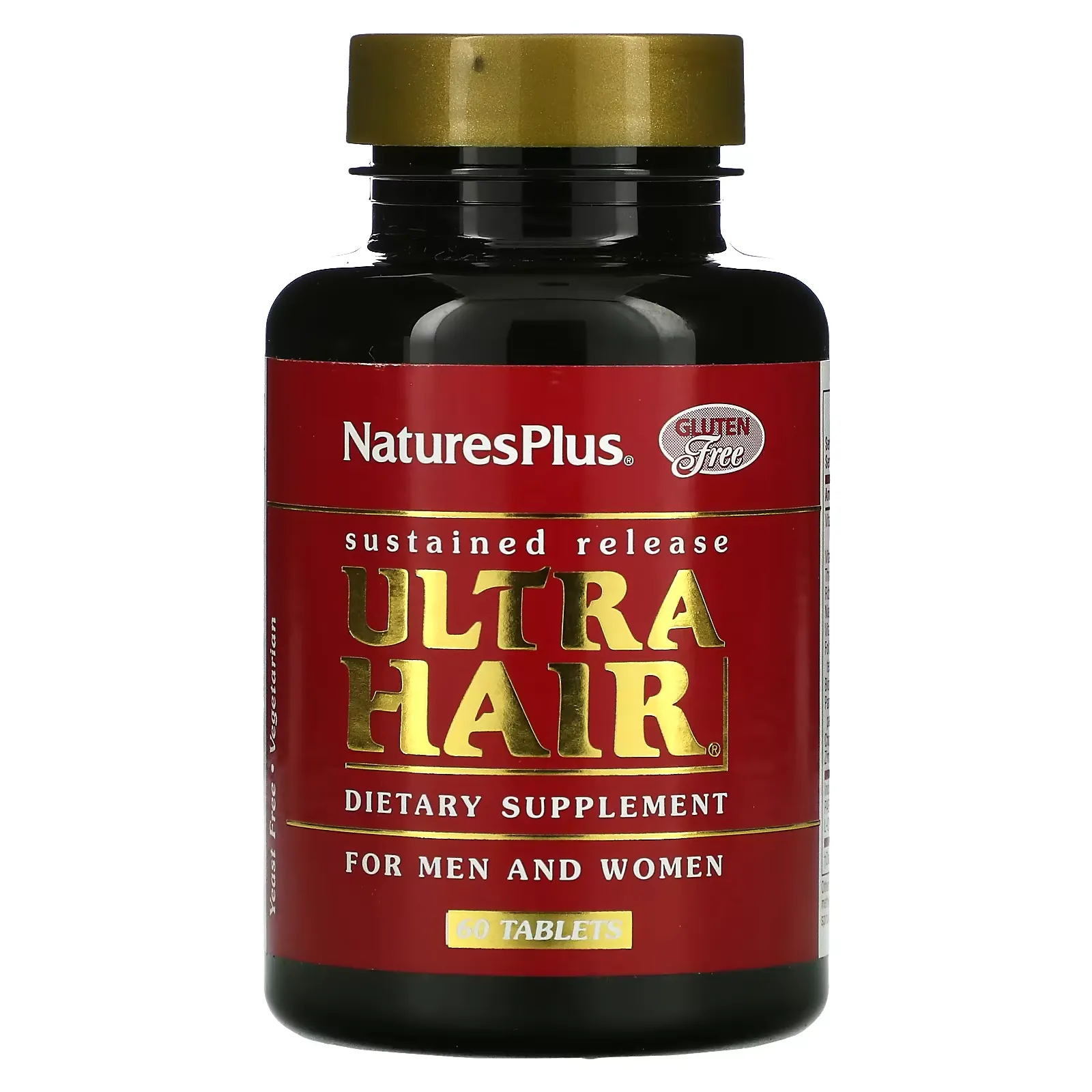 Ultra Hair, For Men & Women, 60 Tablets