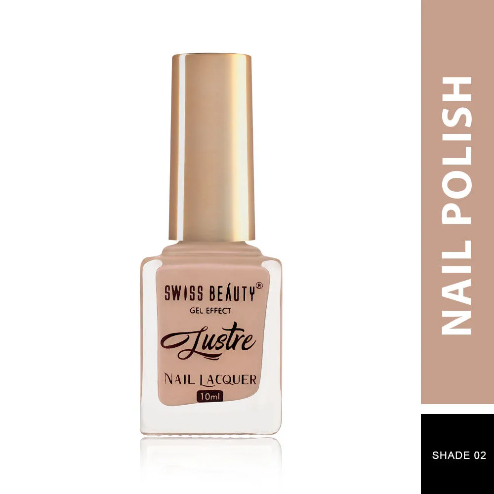 Swiss Beauty Gel Effect Lustre Nail Lacquer - 02