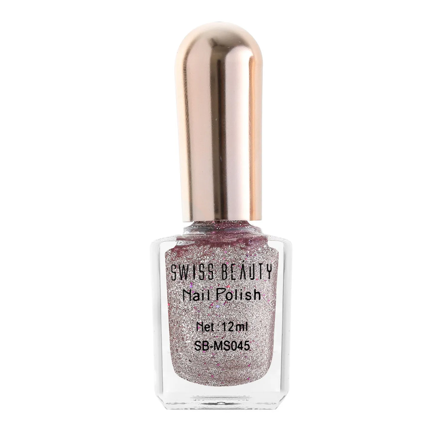 Swiss Beauty Glitter Nail Polish - 12