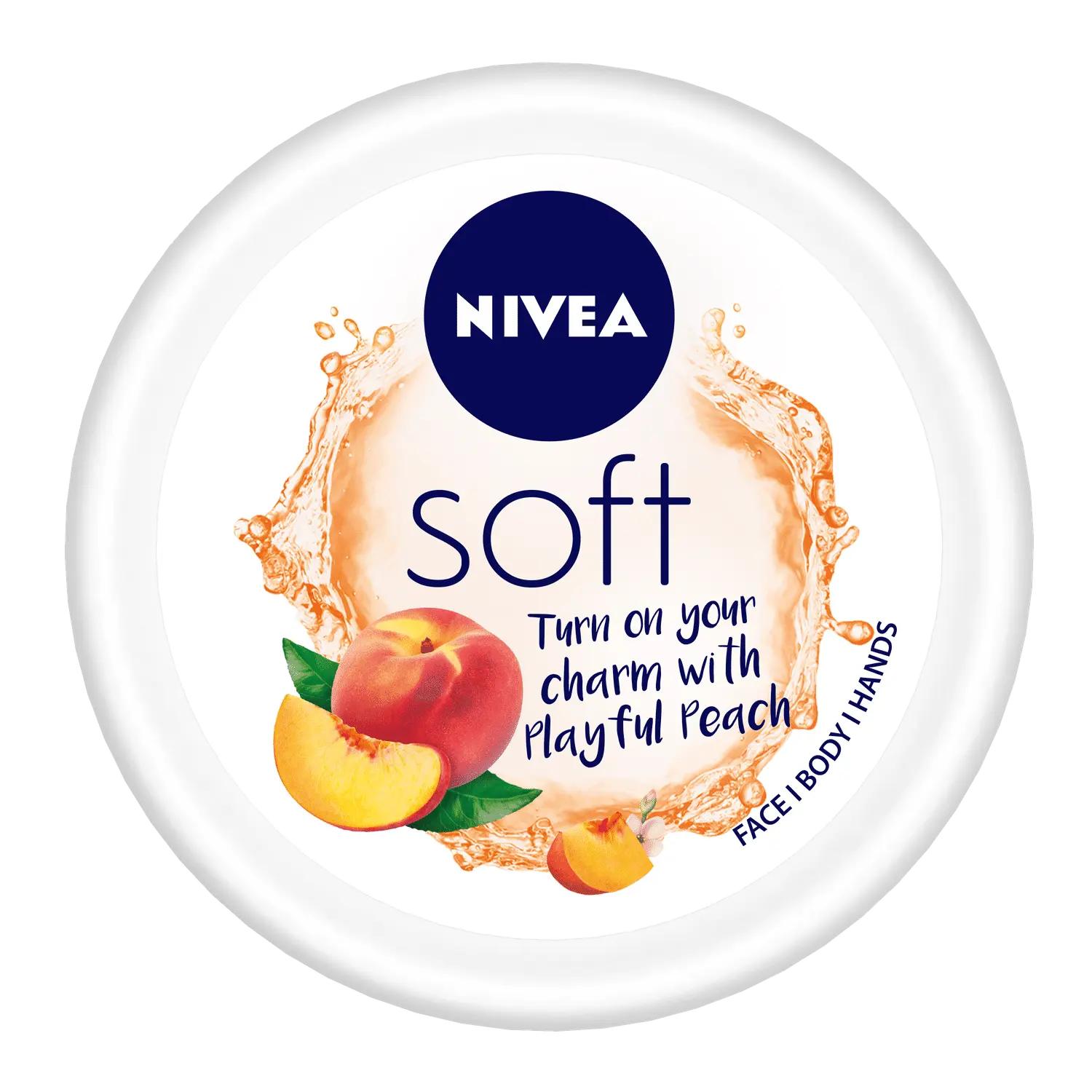 NIVEA SOFT Light cream with Vitamin E, Jojoba oil & Peach fragrance for Non-sticky- Fresh, Soft & Hydrated skin