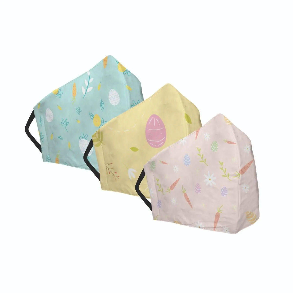 Crazy Corner Two Layer Printed Cotton Masks - Pack of 3