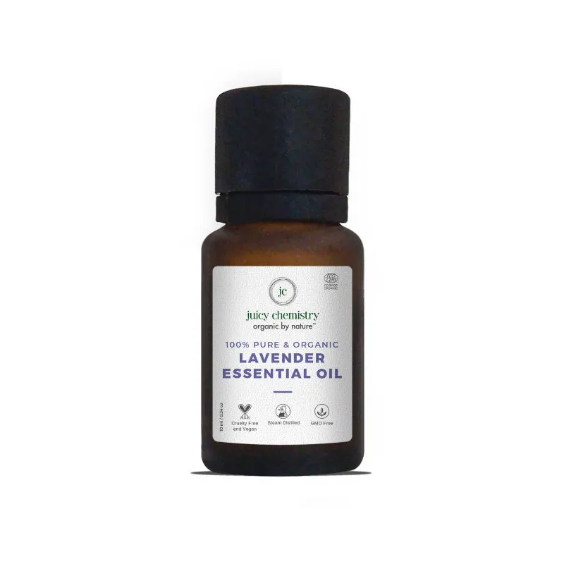 Juicy Chemistry 100% Organic Lavender Essential Oil