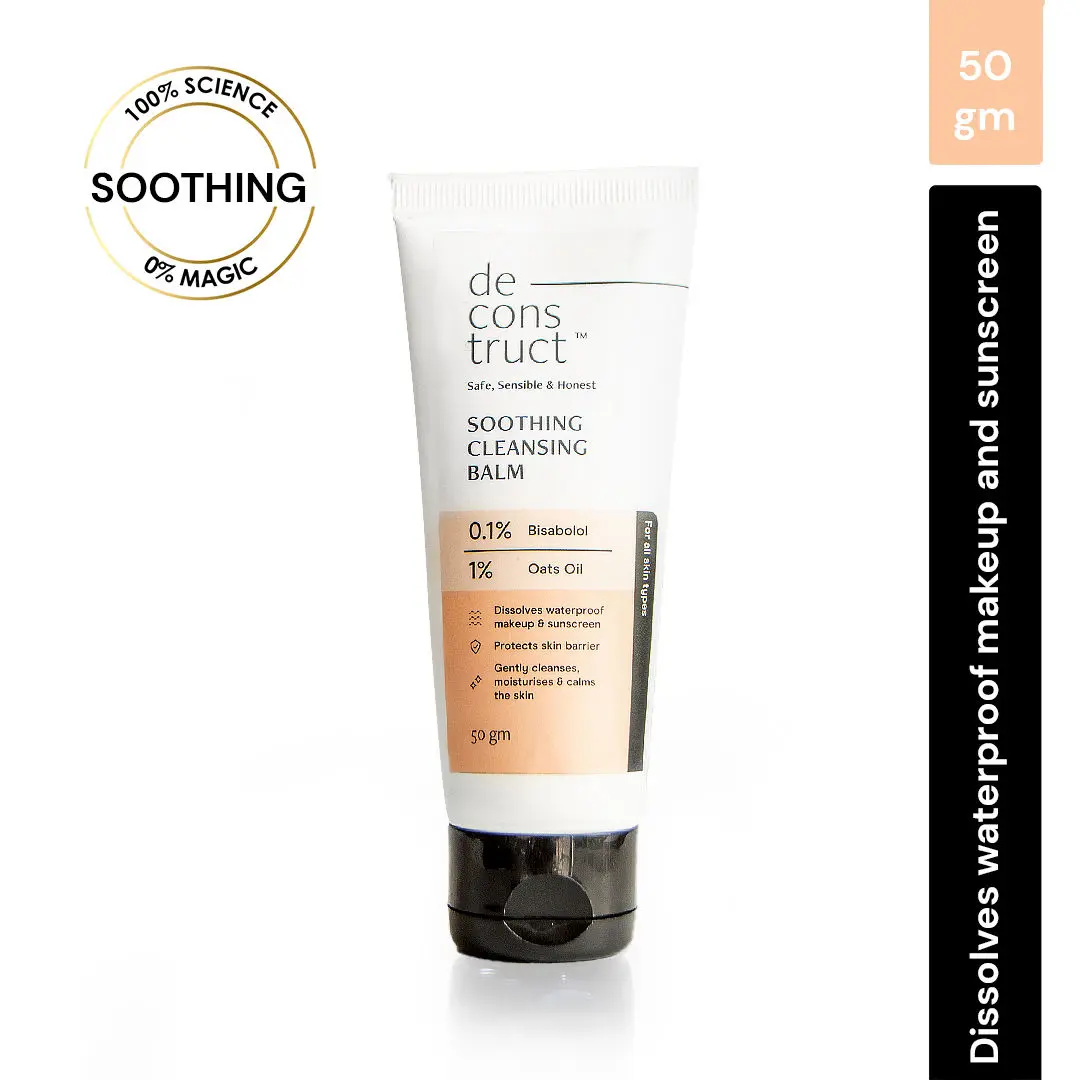 Deconstruct Soothing cleansing balm - 0.1% bisabolol and 1% Oats Oil (50 g)