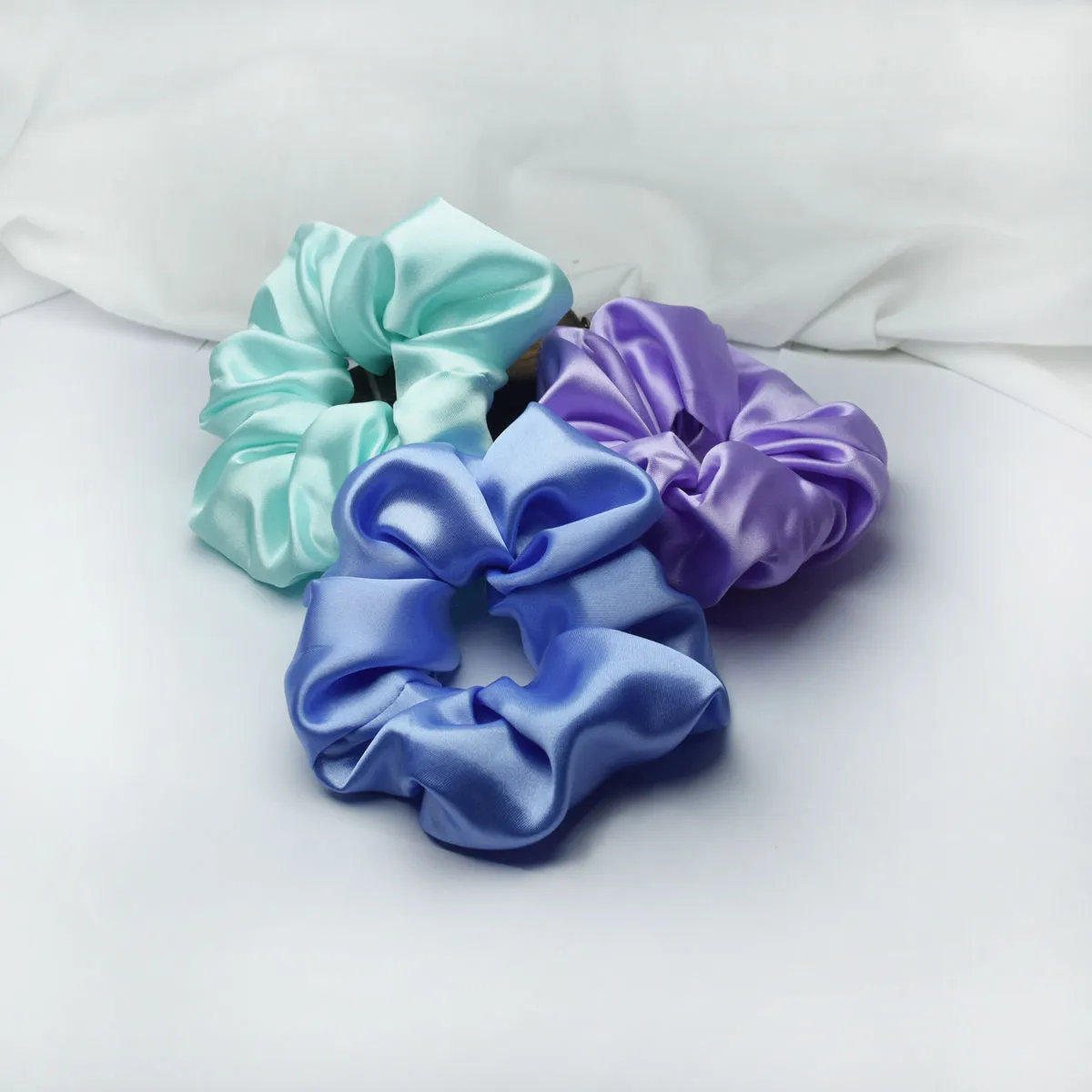 Soho Boho Studio By Aarti Thakur Twilight Sky Combo Scrunchies