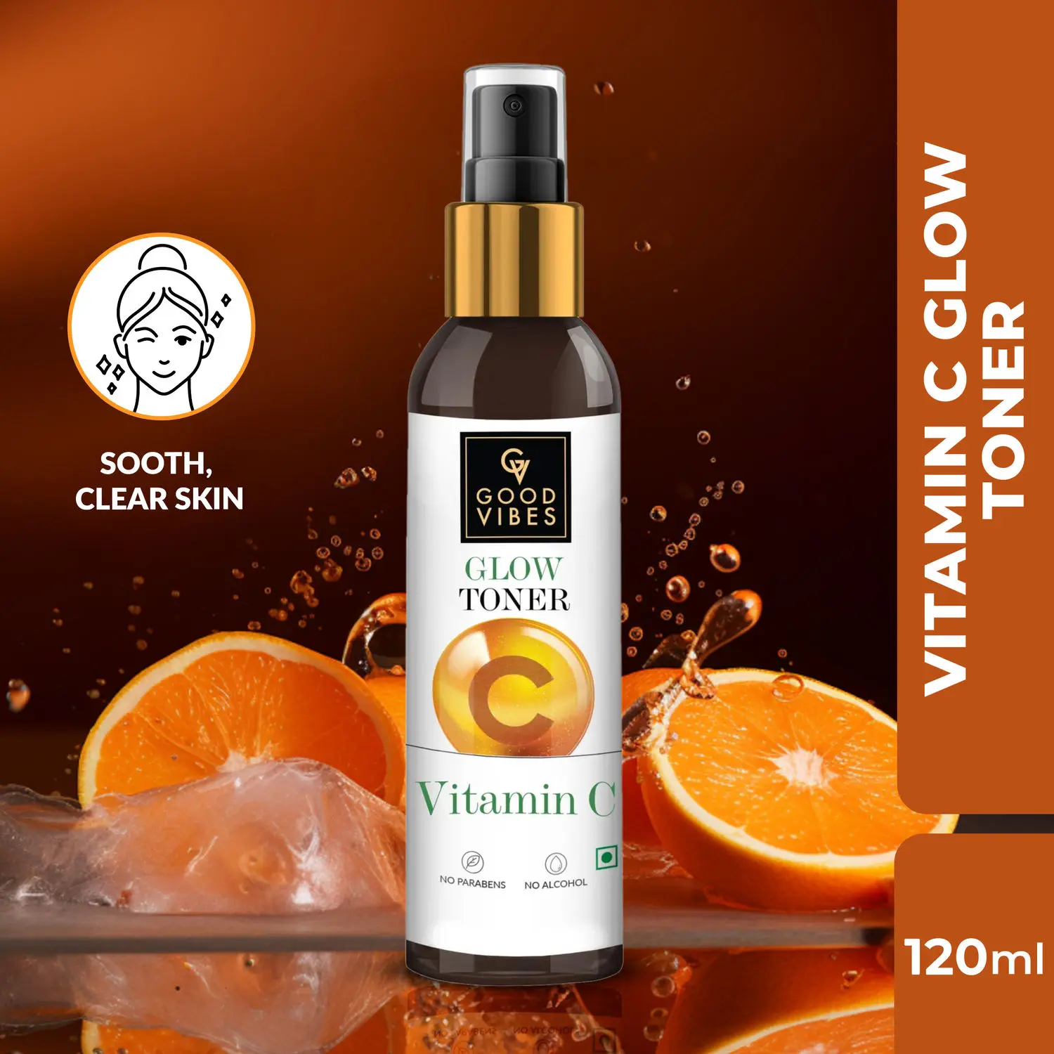 Good Vibes Vitamin C Glow Toner (120 ml)