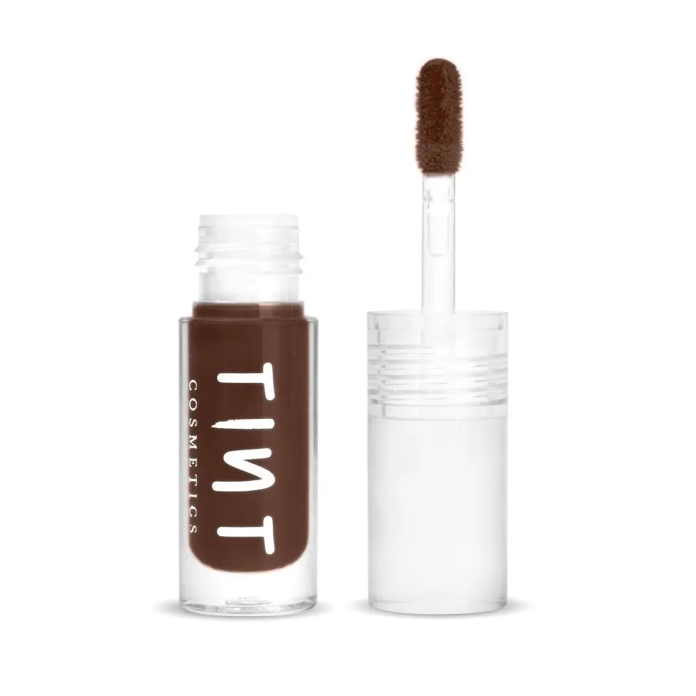 Tint Cosmetics Mocha Hydrating Liquid Lipgloss, Glossy Finish & Soft Creamy, Mocha, 2.5ml