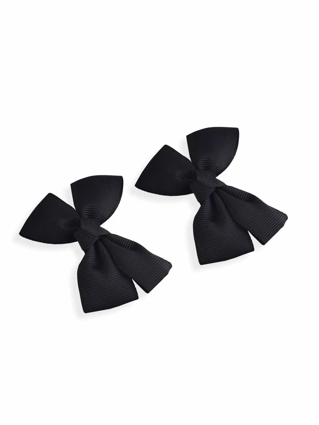 GUBB Noir Bow Ribbon Hair Clips