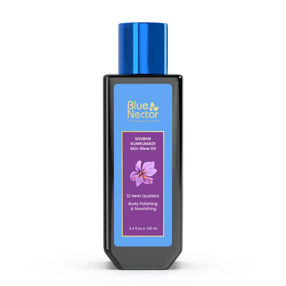 Blue Nectar Stretch Mark Oil for Pregnancy Stretch Marks and Scars for Even Skin Tone & Skin Firming