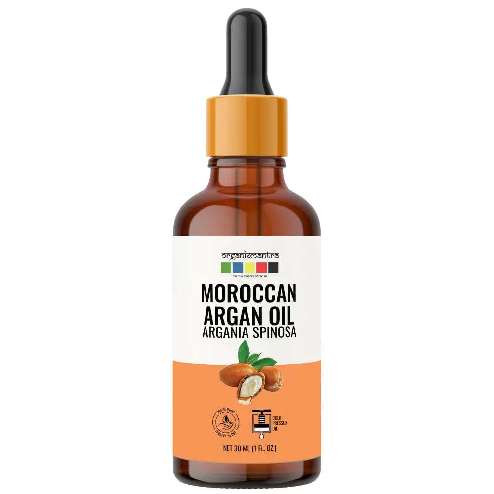 Organix Mantra Moroccan Argan Oil,  30 ml  Cold Pressed Oil