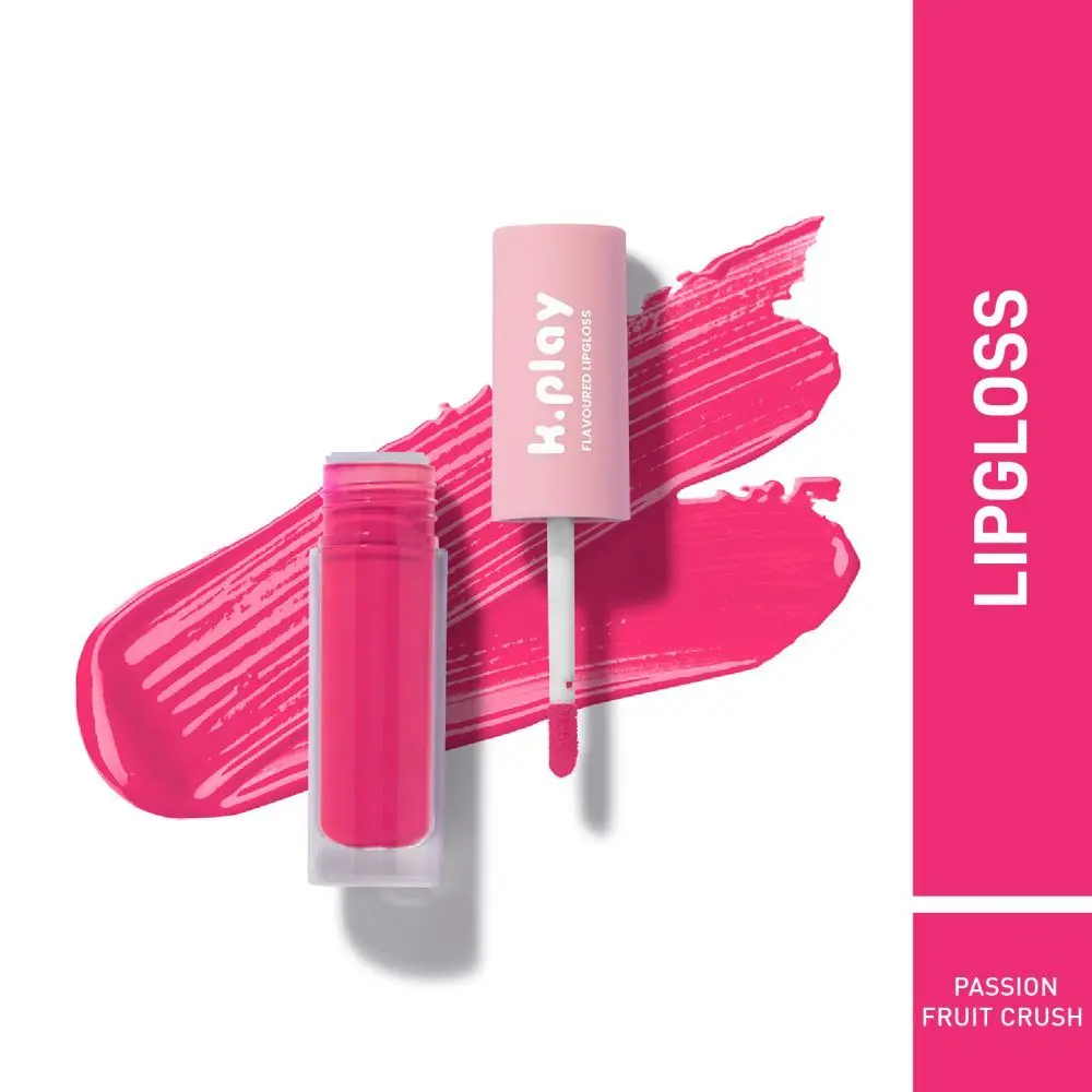 MyGlamm K.Play Flavoured Lipgloss-Passion Fruit Crush-4.5ml