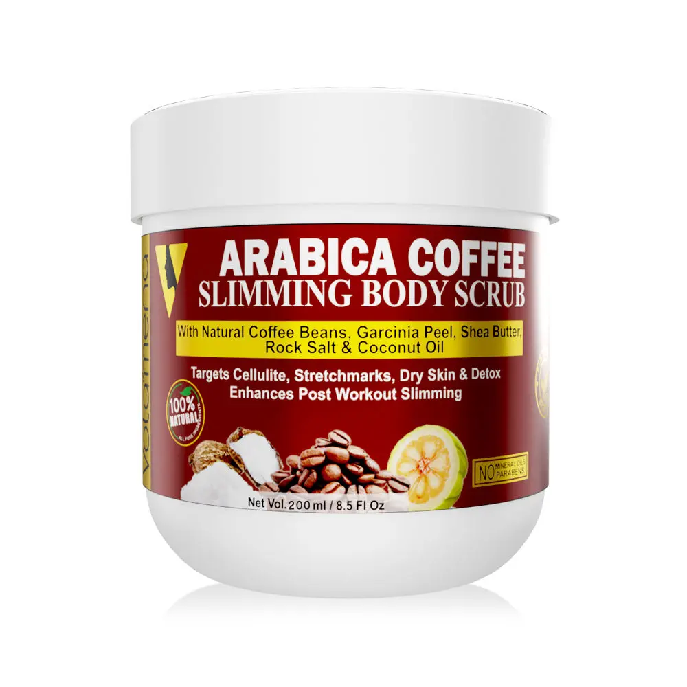 Arabica coffee slimming body scrub (200 ml) pack