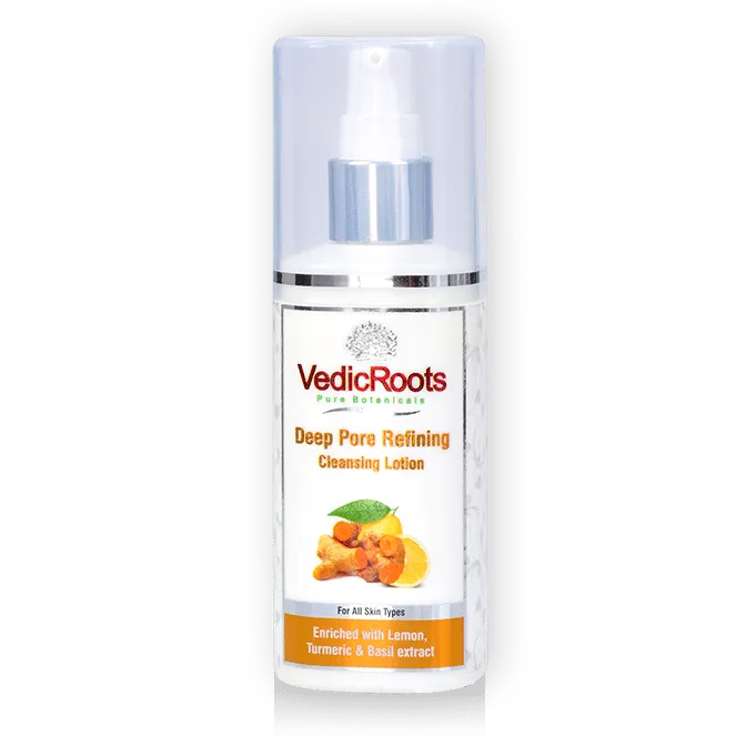 VedicRoots Deep Pore Refining Cleansing Lotion