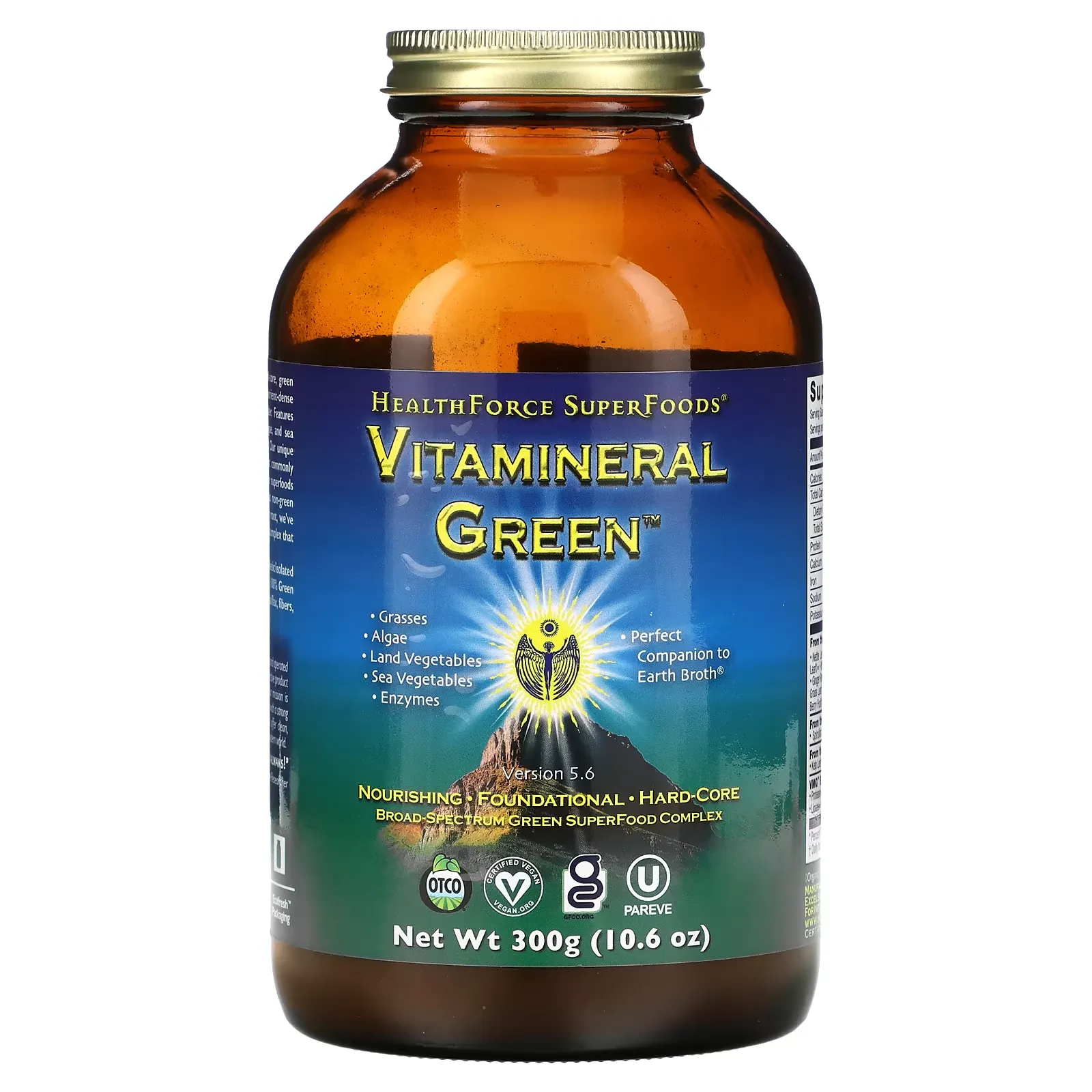 Vitamineral Green, Version 5.6, 10.6 oz (300 g)