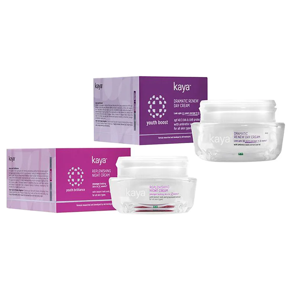 Kaya Anti Ageing Day & Night Cream Combo