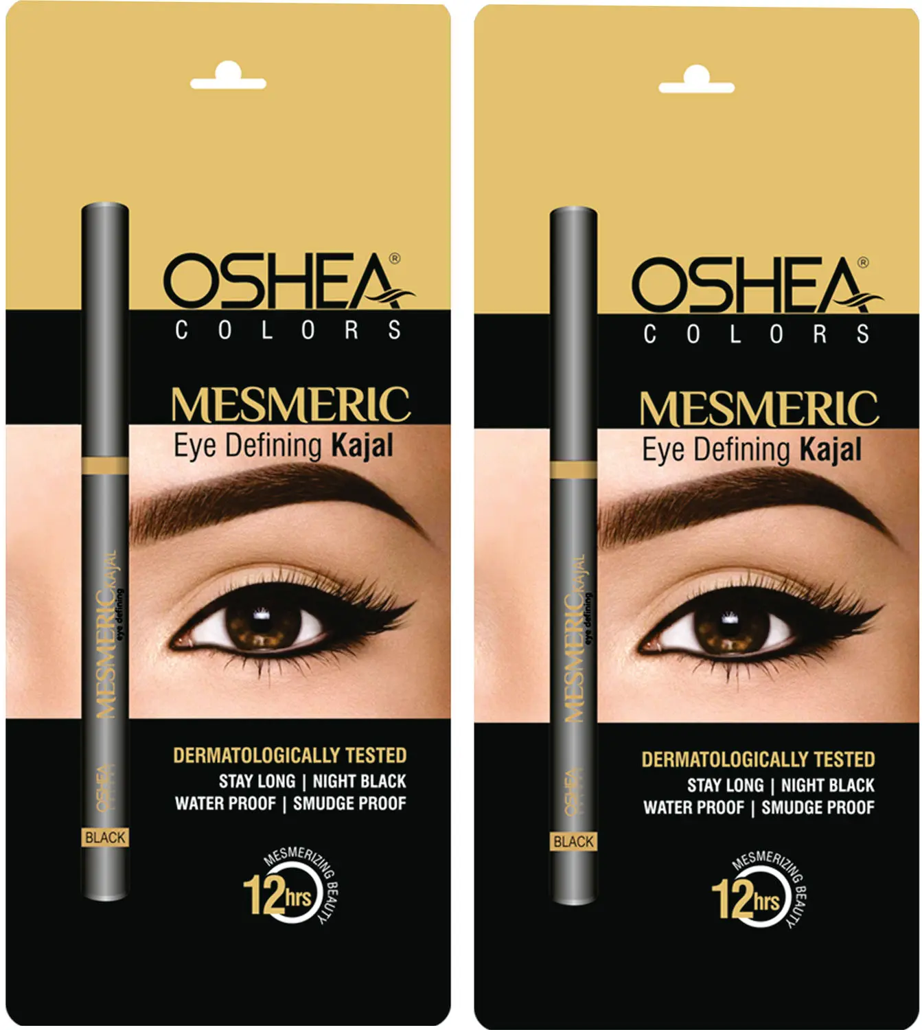 Oshea Herbals Mesmeric Eye Defining Kajal 0.3grams pack of 2