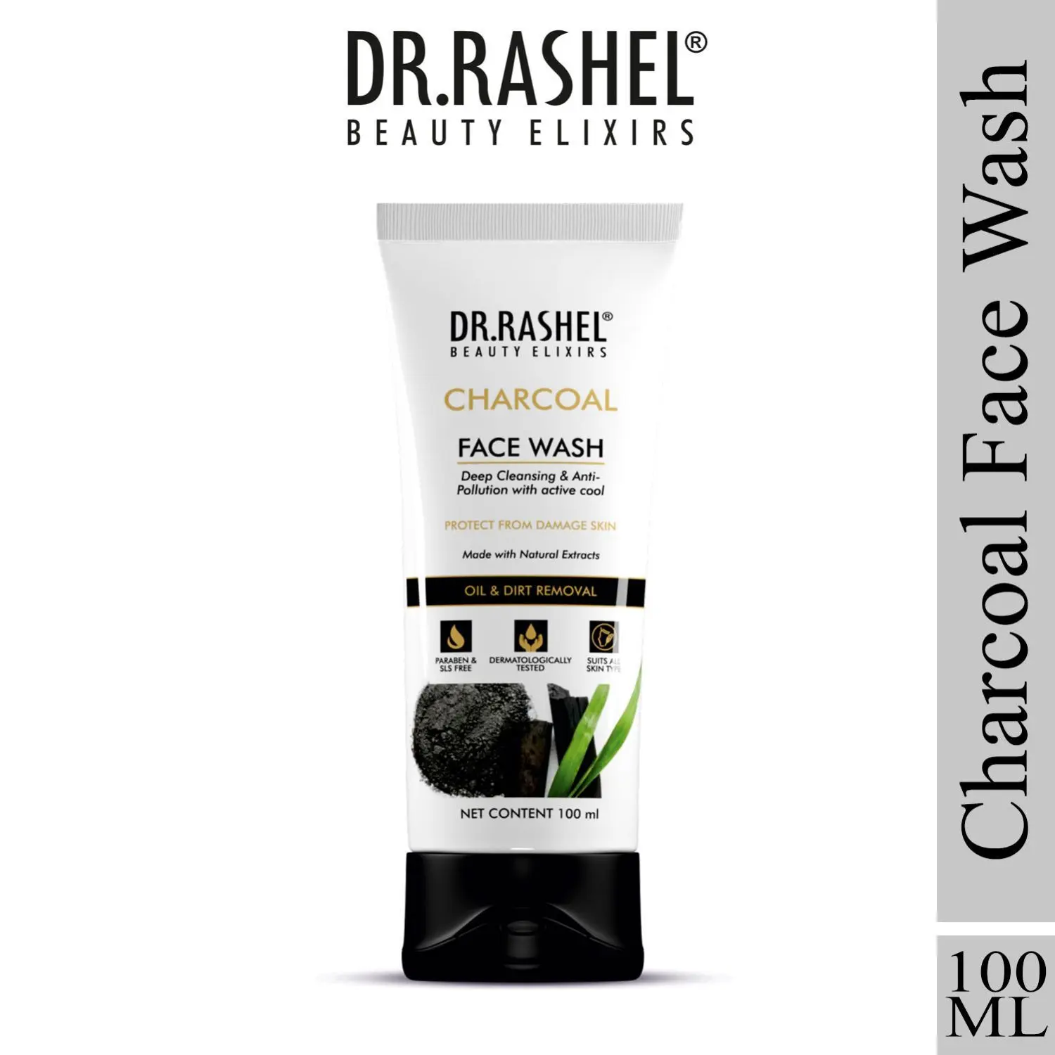 Dr.Rashel Charcoal Face Wash (100ml)