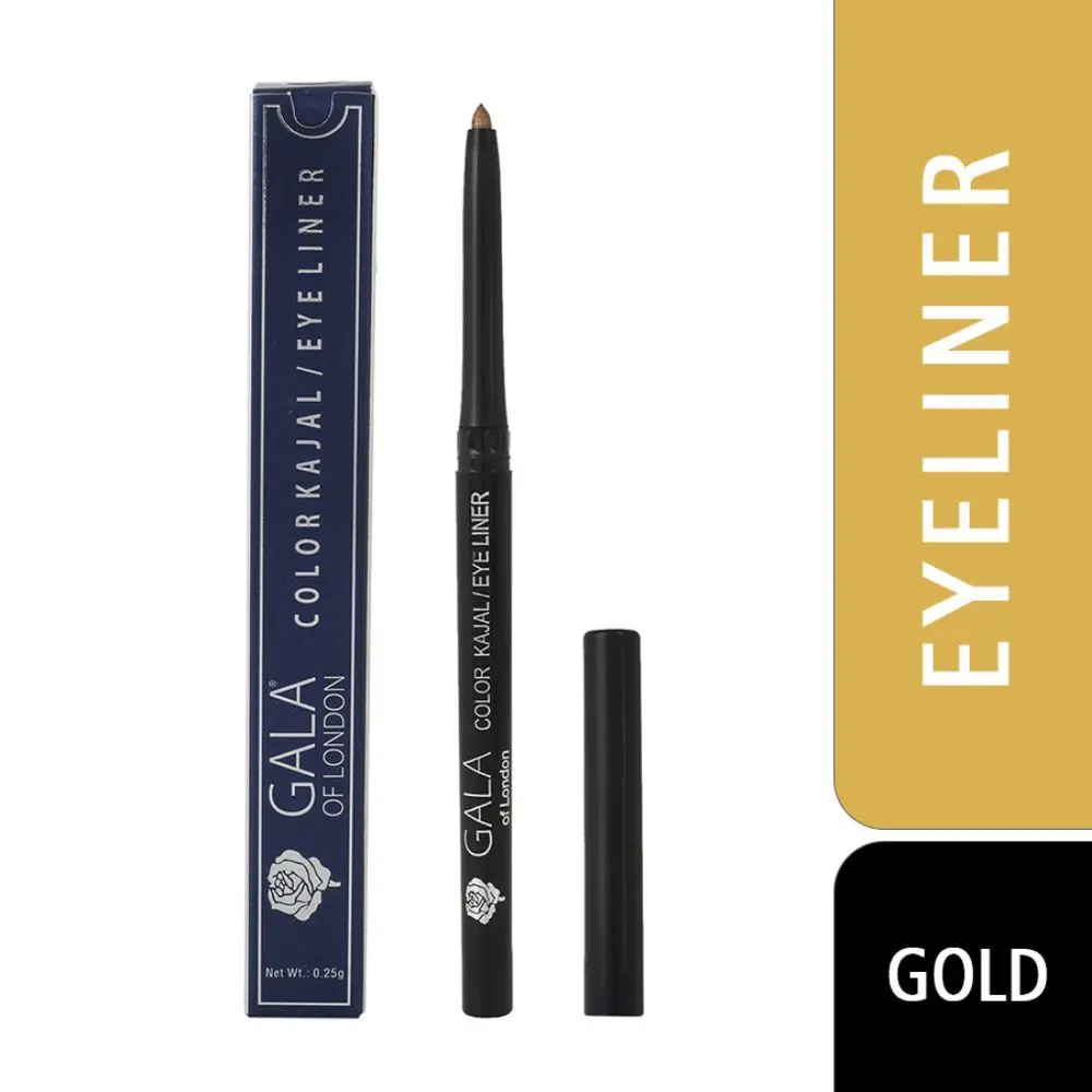 Gala of London Colour Kajal/Eyeliner - Gold