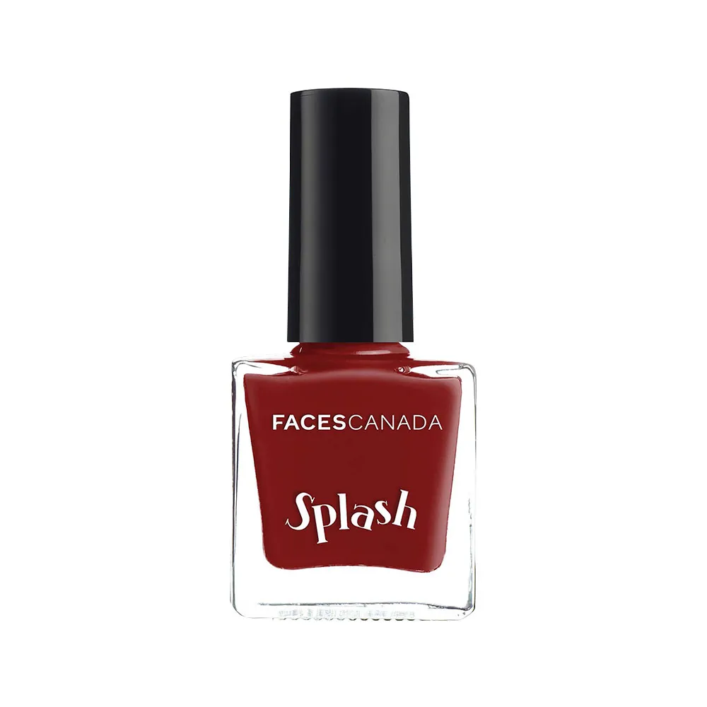 Faces Canada Splash Nail Enamel - Scarlet 115