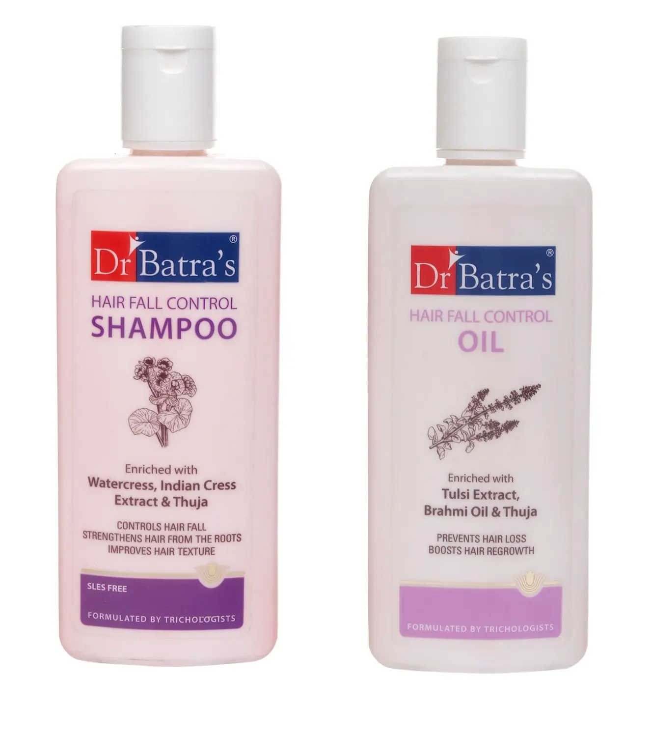 Dr Batra's Hair Fall Shampoo And Oil 200Ml Each