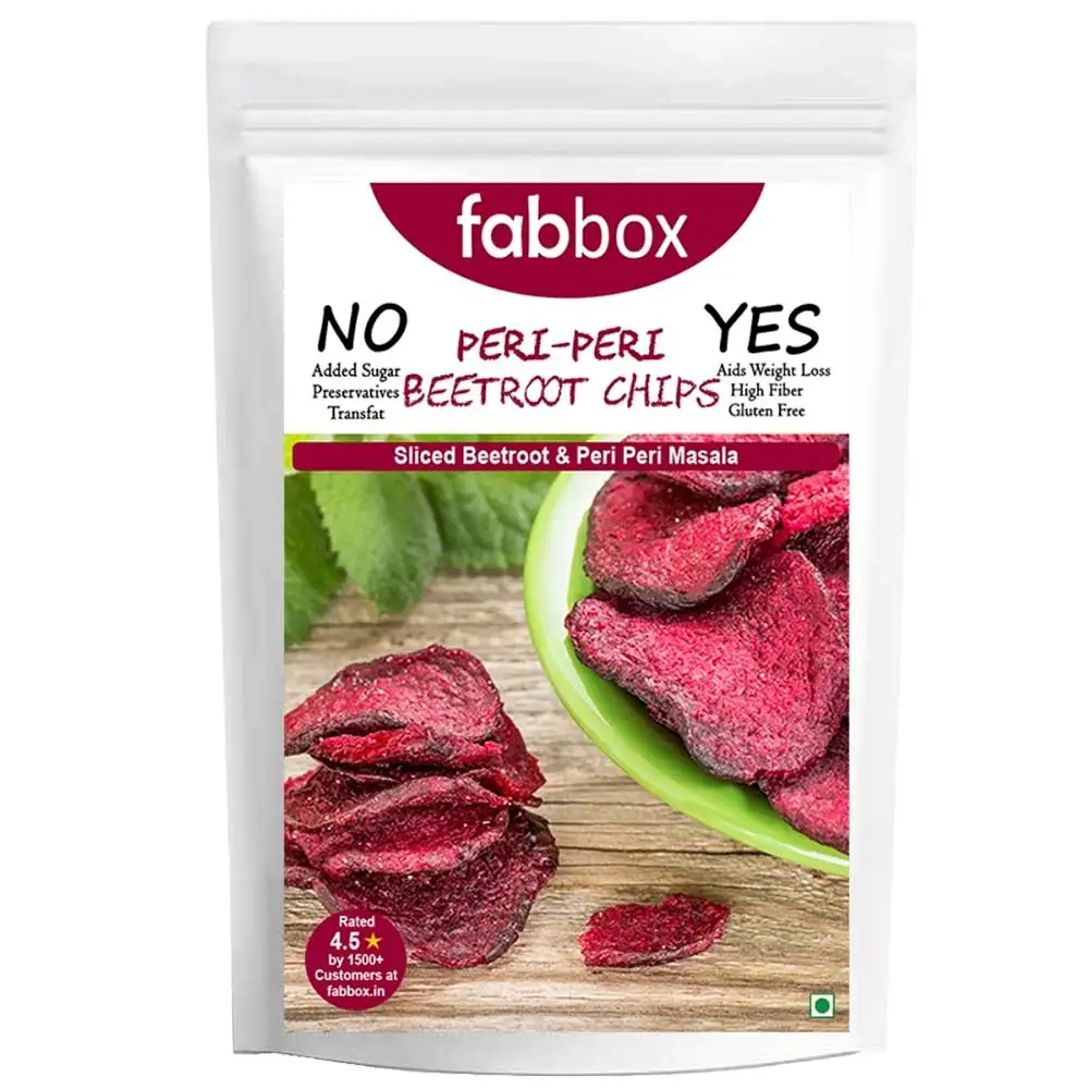 Fabbox Beetroot Chips,  Peri-Peri  85 g