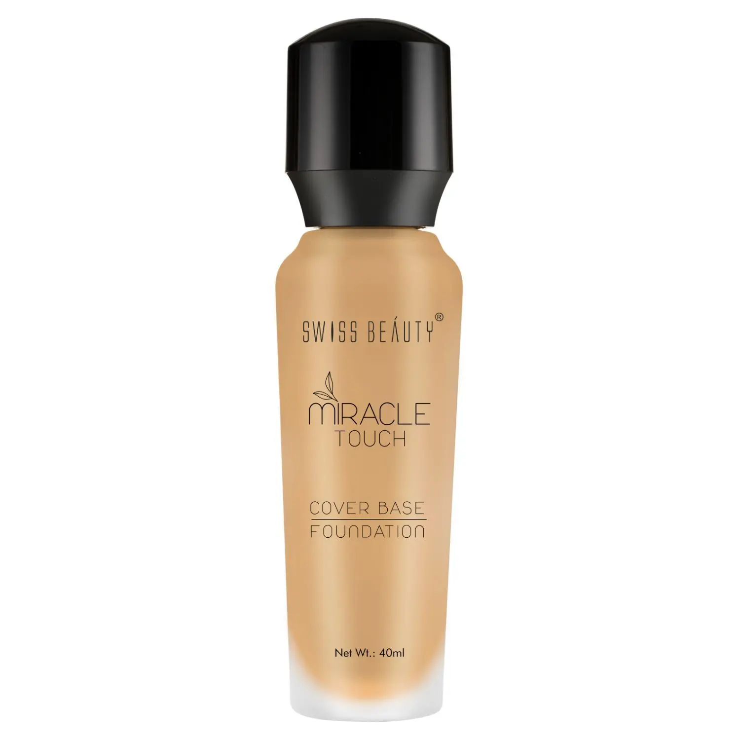 Swiss Beauty Miracle Touch Cover Base Foundation - Natural - 5 (40 ml)