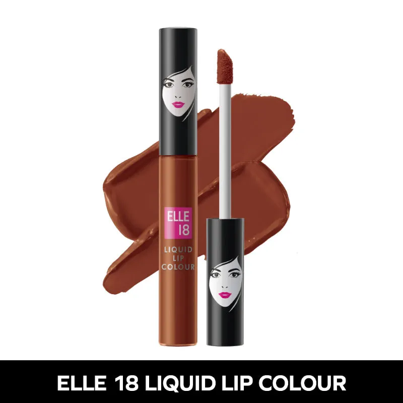 Elle 18 Liquid Lip Color - Nutty Latte