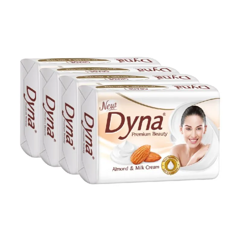 Dyna Milk Cream & Almond Oil - Pack For 4