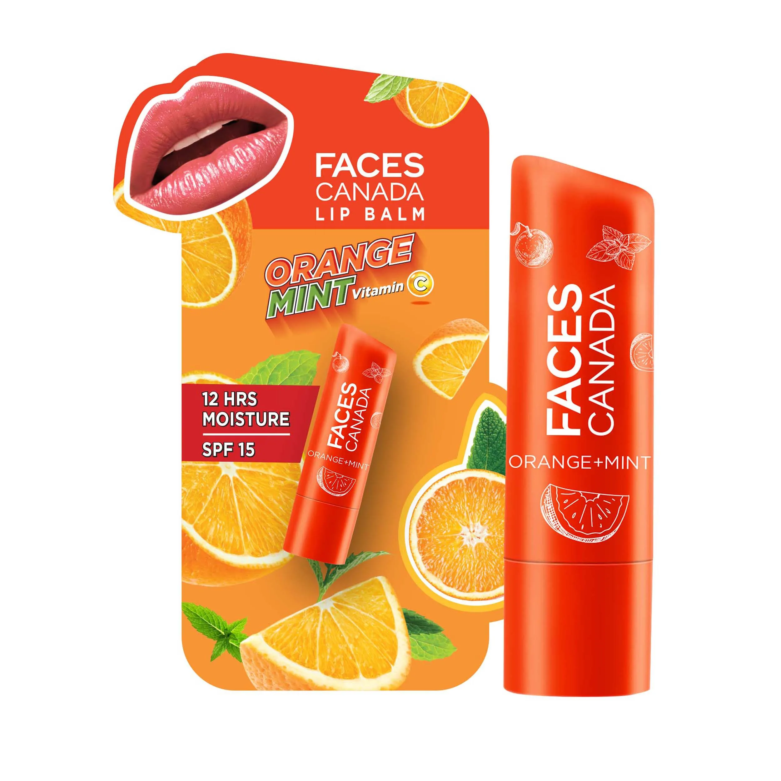 Faces Canada Lip Balm 12hr Moisture For Dry - Chapped Lips