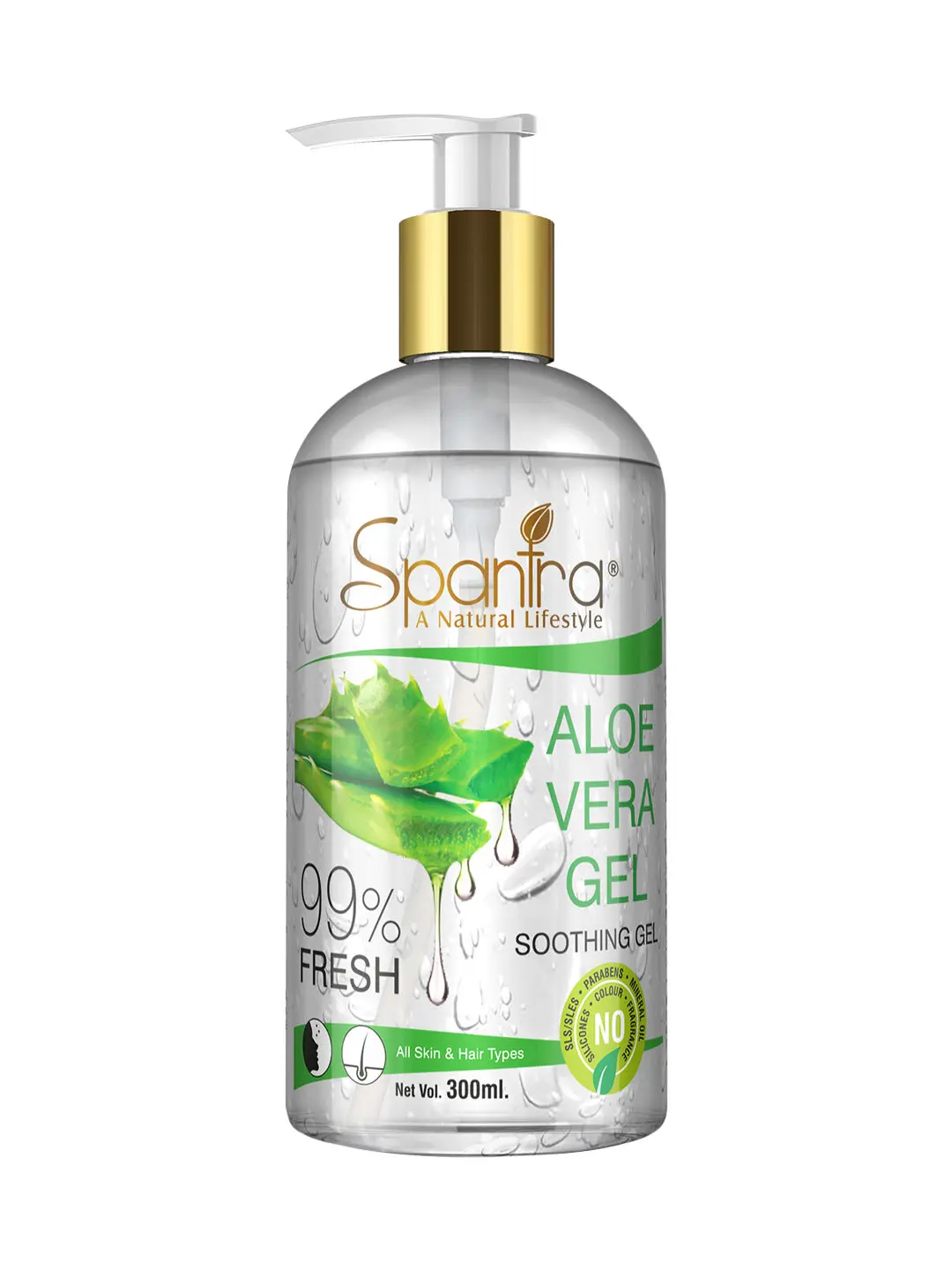 Spantra Aloevera Gel (300 ml)