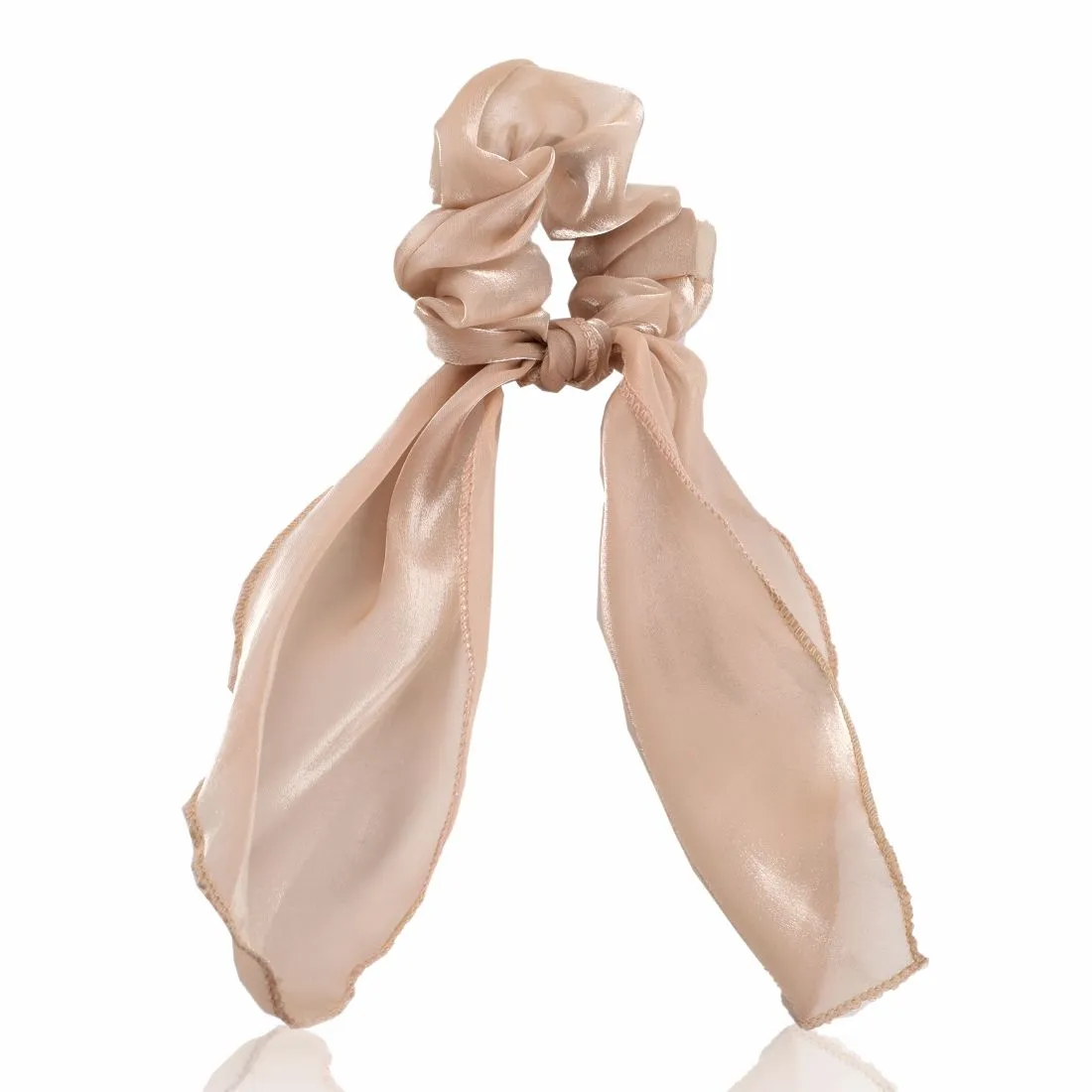 GUBB Hair Scarf Scrunchie For Women, Elastic Hair Band - Golden Hues