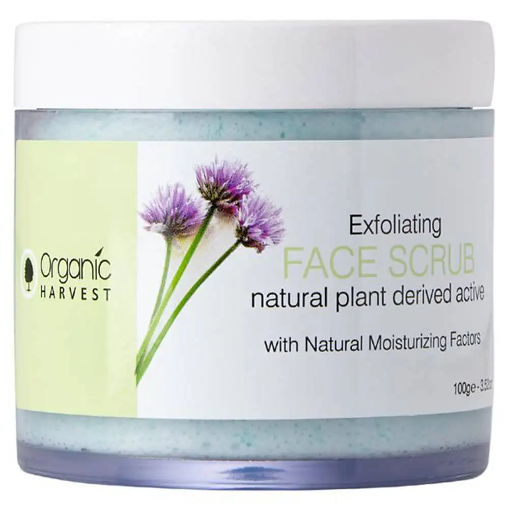 Organic Harvest Exfoliating Face Scrub,  100 g  for All Skin Types