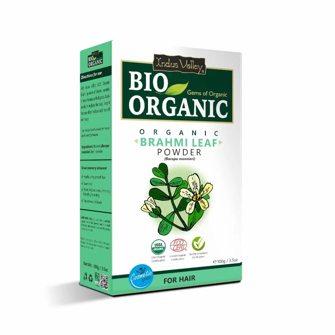 Indus valley bio organic brahmi powder