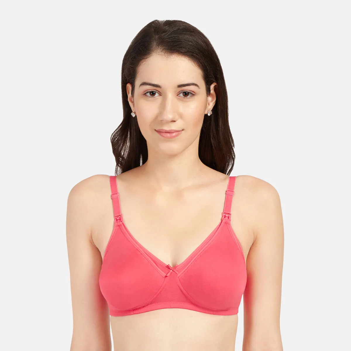 Sonari Babycare Non-Padded Maternity Bra - Pink (36B)