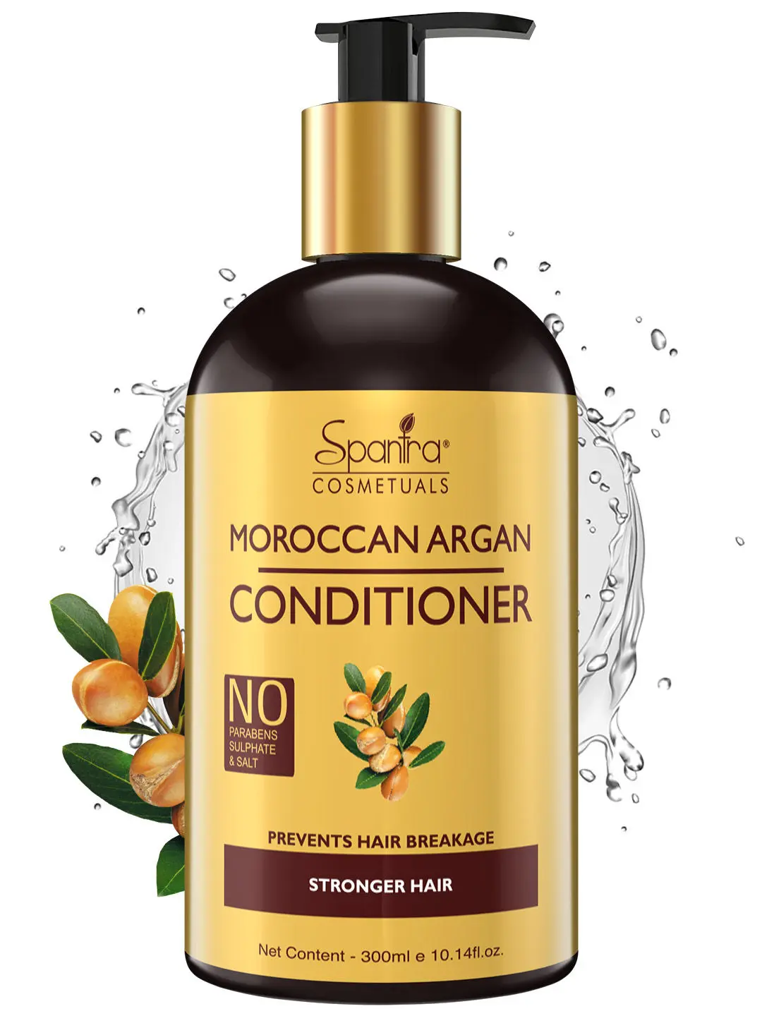 Spantra Moroccan Argan Conditioner for Stronger hair, 300ml