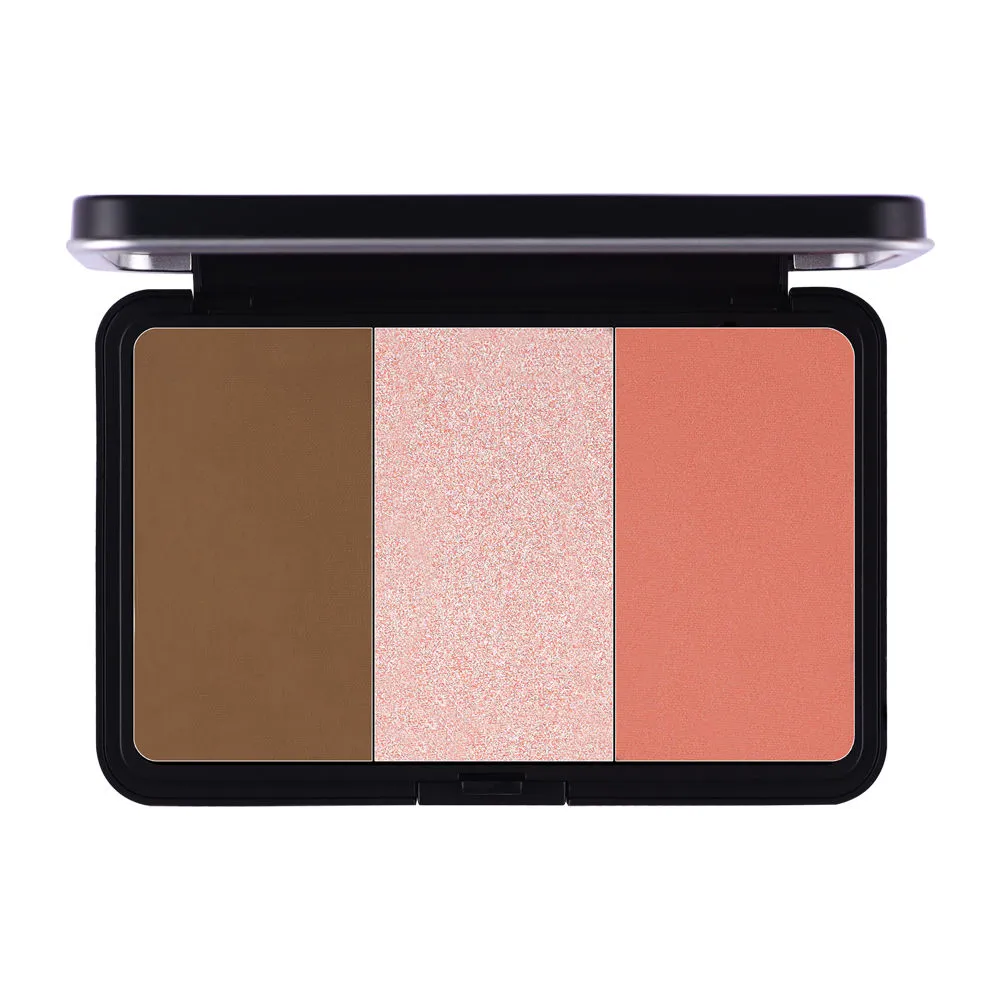 Daily Life Forever52 Glambo - Contour Highlighter Blush Palette - Cherry Mocha