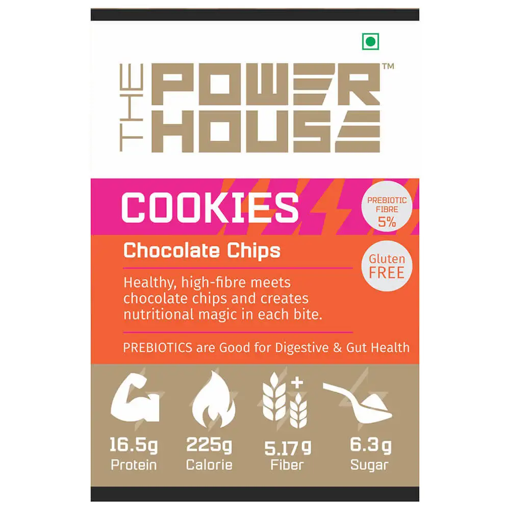 The Power House Protein Cookies,  5 Piece(s)/Pack  Chocolate Chips