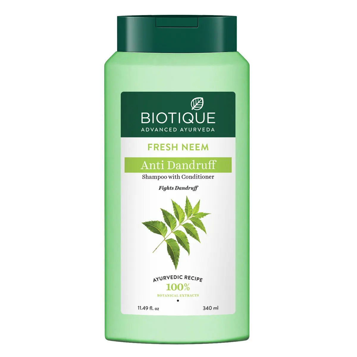 BIOTIQUE Fresh Neem Anti DanDruff Shampoo & Conditioner (340 ml)