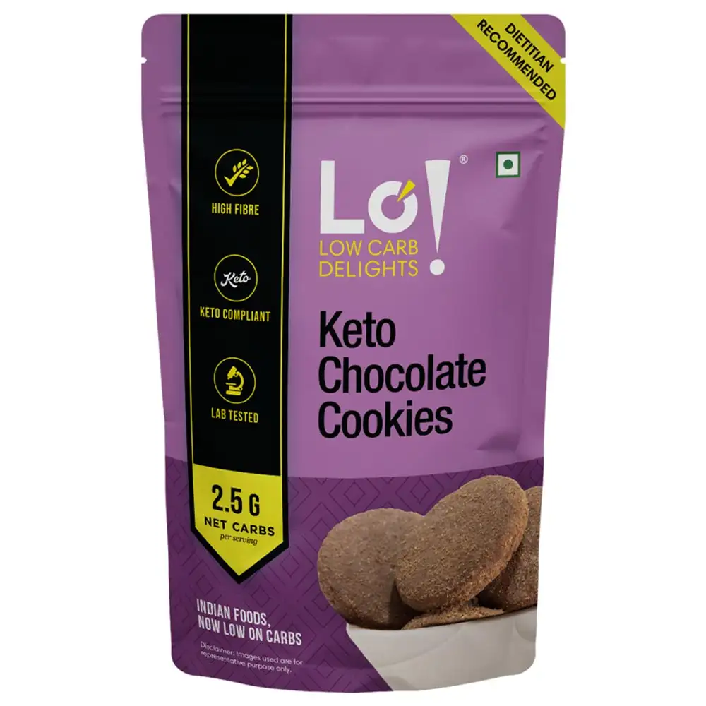 Lo! Foods Keto Cookie,  Chocolate  200 g