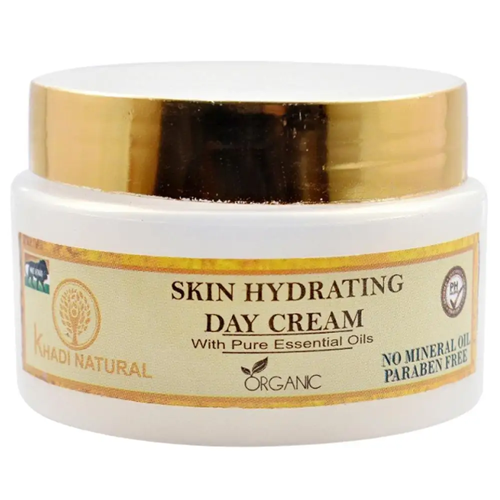 Khadi Natural Skin Hydrating Day Cream,  50 g  for All Skin Types