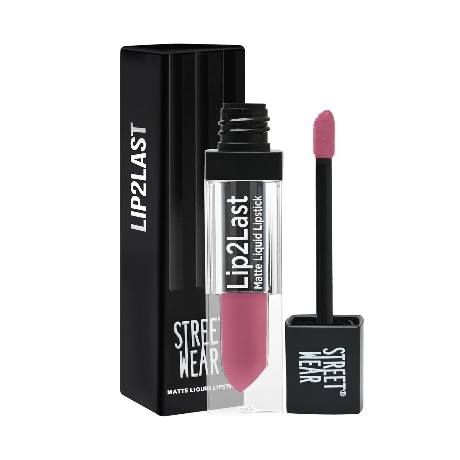 STREET WEAR® Lip2Last -G.O.A.T Mauve (Mauve) - 5 ml -Matte Liquid Lipstick, Transferproof, Featherweight Formulation, Enriched With Vitamin E - Lasts AM To PM!