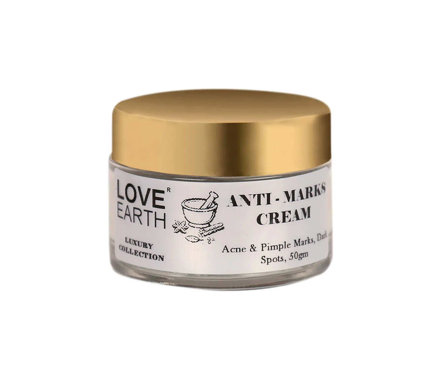 Love Earth Anti Marks Cream with Van Haldi Turmeric for Acne Scar & Dark Spot Removal Face Cream